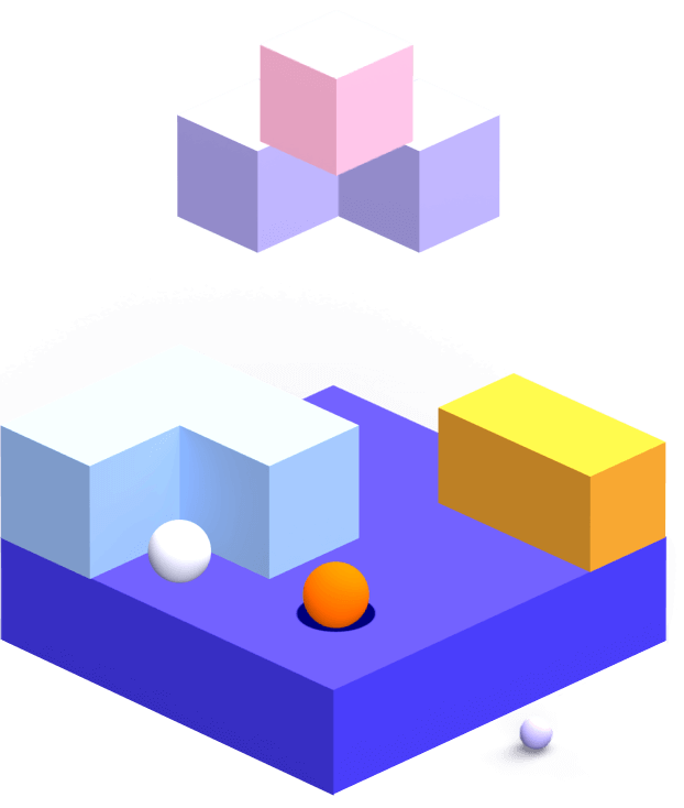 hero shapes background
